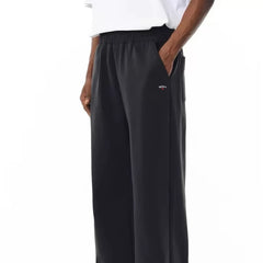 NOAH MARS Logo Embroidered Cross-Shape Micro Flared Pants
