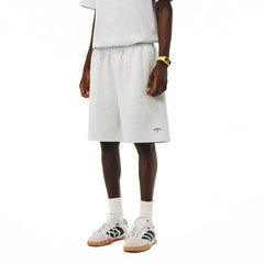 NOAH MARS Lightning Embroidery Small Label Men's Sport-Style Five-Piece Pants