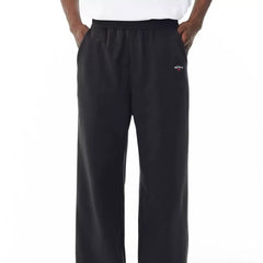 NOAH MARS Logo Embroidered Cross-Shape Micro Flared Pants