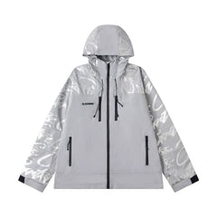 Corteiz Devil's Island Stormtrooper Waterproof Jacket Grey