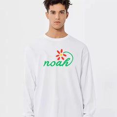 NOAH 2025 Loose Heavy Cotton Couple Long Sleeve Base T-shirt