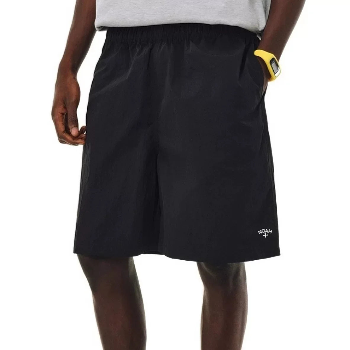 NOAH MARS Men Quick Dry Straight Five Quarter Casual Sports Shorts